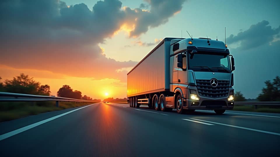 ZAFTYS commercial trucks for heavy freight transport across India
